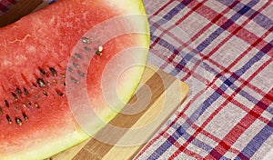 Ripe juicy watermelon