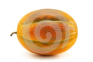 Ripe melon fruit colseup