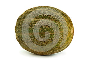 Ripe melon fruit colseup