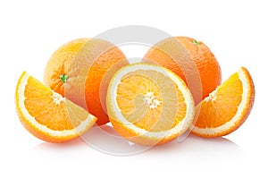 Ripe oranges