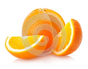Ripe oranges