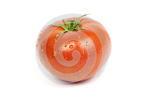 Ripe organic tomato