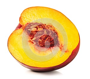 Ripe peach