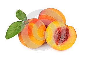 Ripe peaches
