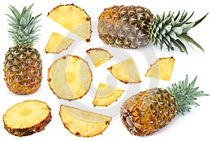 Ripe Pineapple tropical fruit