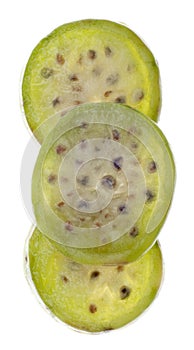 Ripe Prickly Pear Cactaceous Fruit