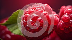Raspberry fruit