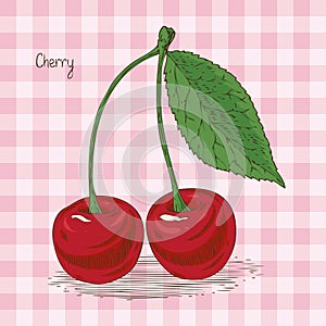 Ripe Red Cherry
