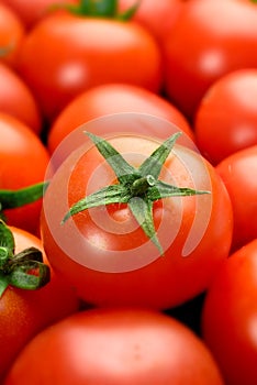 Ripe red tomatoes