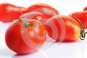 Ripe red tomatoes