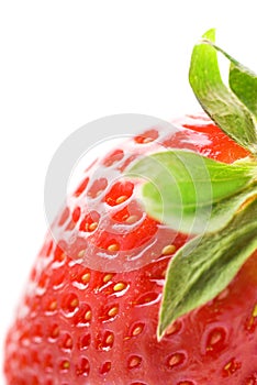 Ripe strawberry