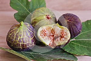 Ripe and sweet figs