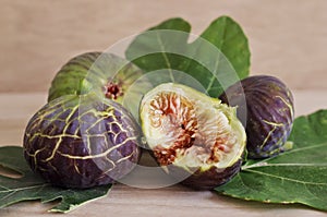 Ripe and sweet figs