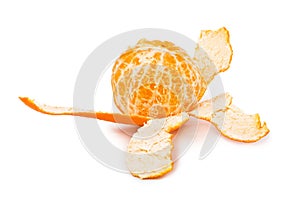 Ripe tangerine or mandarin fruit