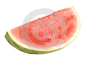 Ripe watermelon isolated