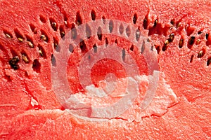 Ripe watermelon