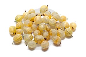 Ripe yellow gooseberry