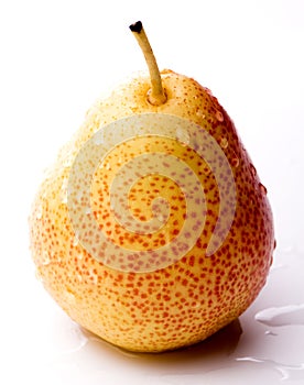 Ripe yellow pear