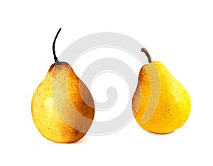 Ripe yellow pears