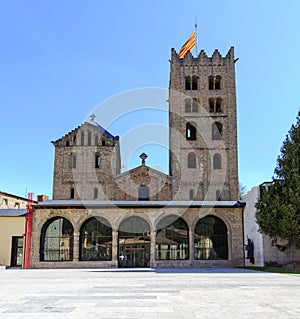 Ripoll monastery facade