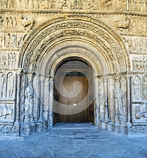Ripoll monastery original facade