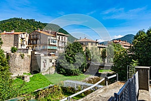 Ripoll town in Catalonia, Spain.