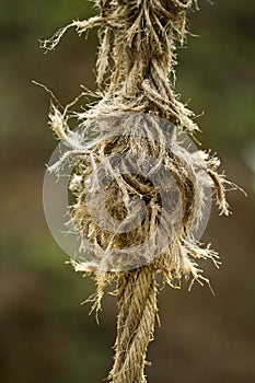 Ripped rope