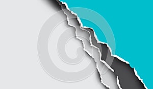 Ripped and Torn Vector Paper Sheets