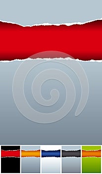 Rippedpaper background