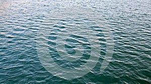 Ripple water surface texture at sea