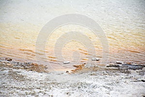 Ripples of a Hot Spring