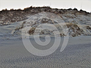 Ripples in Sand along Cape Hatteras Dunes