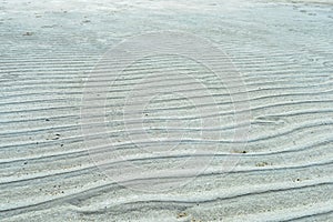 Ripples of Sand in the Great Salt Lake