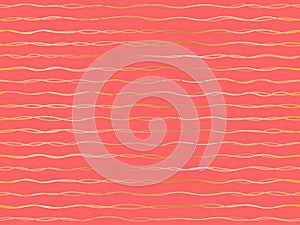 Rippling curved stripes horizontal lines pattern.