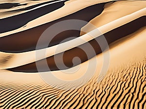 Rippling Sand Dunes