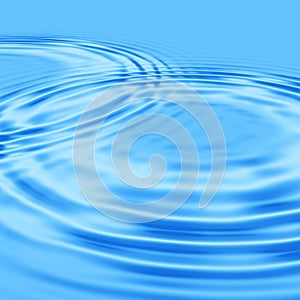 Rippling water