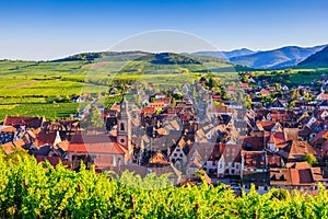 Riquewihr, Alsace. France.