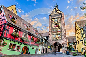 Riquewihr, Alsace. France.