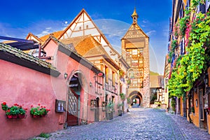 Riquewihr, Alsace. Most beautiful villages of France