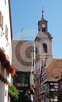 Riquewihr church tower