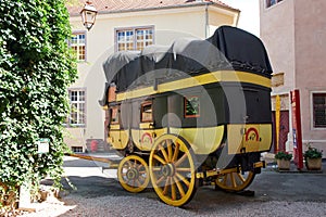 Riquewihr France, stagecoach