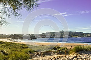 Ris beach in Noja, Cantabria