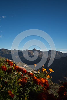 Risco Caido and the Sacred Mountains of Gran Canaria Cultural Landscape Viewpoint at Artenara photo