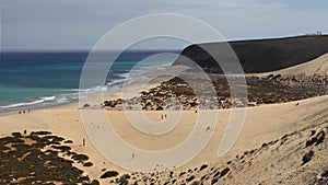 Risco del Paso beach, Fuerteventura, Canary islands, Spain