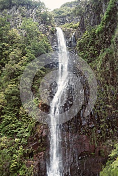 Risco waterfall at Madeira