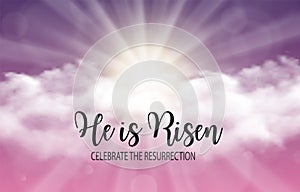 He is risen. photo