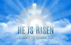 He is risen.