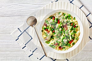 Risi e Bisi, Venetian Risotto with Spring Peas