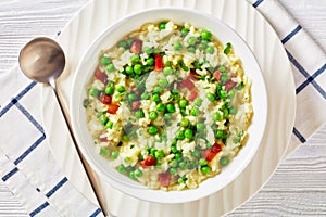 Risi e Bisi, Venetian Risotto with Spring Peas