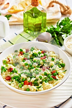 Risi e Bisi, Venetian Risotto with Spring Peas